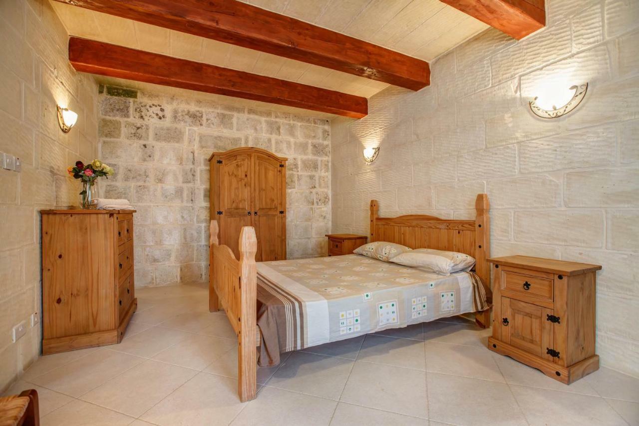 Il-Palma Holiday Farmhouse With Sunny Private Pool In Island Of Gozo Għarb Kültér fotó